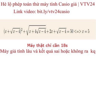 MÁY TÍNH CASIO 570VN PLUS CHÍNH HÃNG CŨ