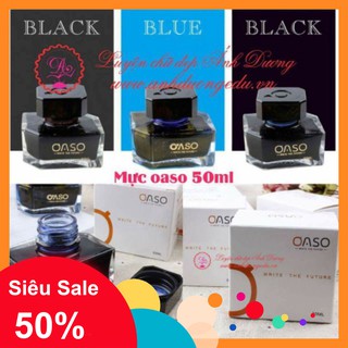 Mực Lọ Oaso 50ml - Mực Chất Lượng Cao Đủ Màu
