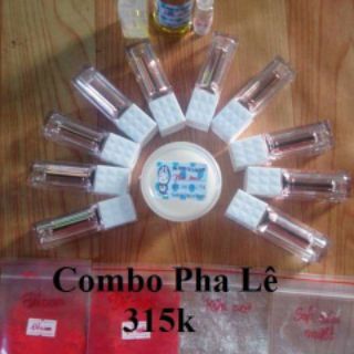 Combo tự làm son và hướng dẫn