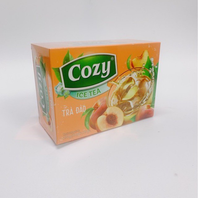 TRÀ ĐÀO COZY ICE TEA 270G (18 GÓI)