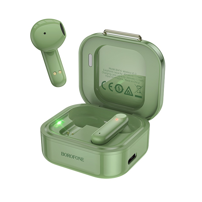 Tai Nghe Không Dây BOROFONE 100% Chính Hãng BW16 Bluetooth 5.3 Chống Ồn Kèm Pin 250mAh