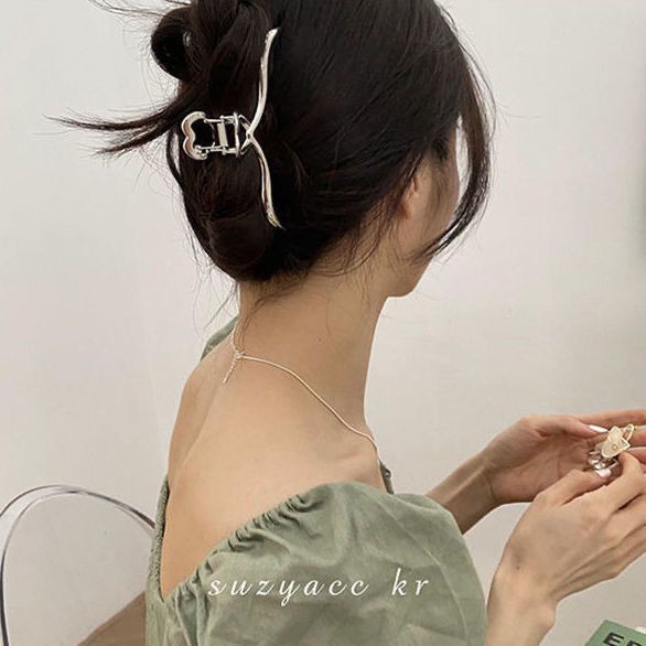 Kẹp Tóc Kim Loại Thời Trang Hàn Quốc 2021