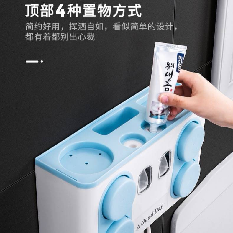 kệ lò vi sóngđời Giá đựng bàn chải đánh răng trọng lực Giá dính treo tường đơn giản | BigBuy360 - bigbuy360.vn