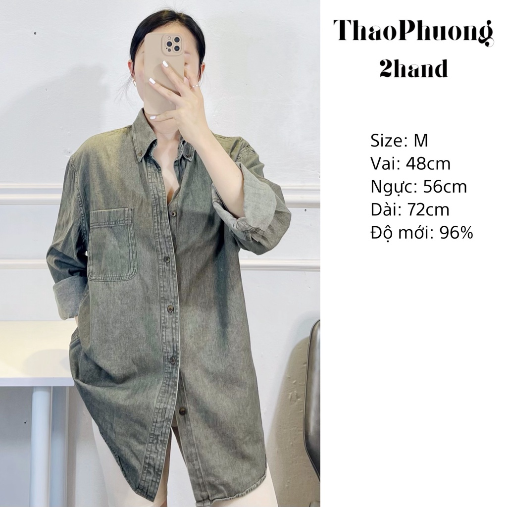 SƠMI DEMIN/ SƠMI JEAN NAM NỮ THAOPHUONG 2hand được chọn mẫu