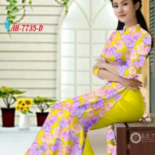 Vải áo dài 3d