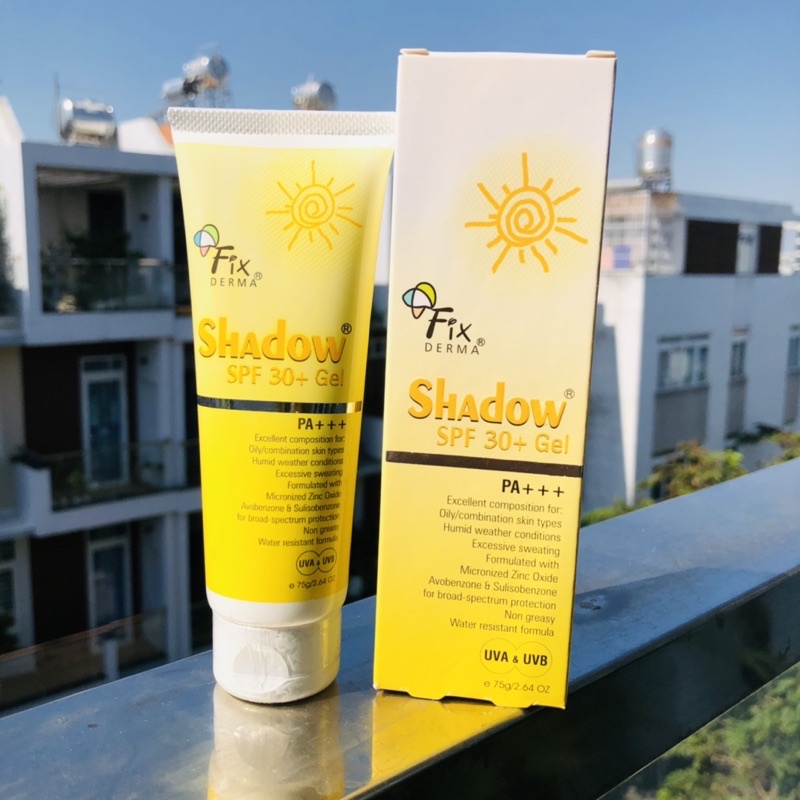 [Hàng Nhập] Kem/Gel Chống Nắng Fixderma Shadow SPF50+ Cream/SPF30+ Gel