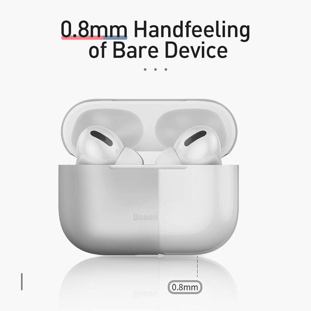 Bao Silicone siêu mỏng cho Airpod Pro chính hãng Baseus