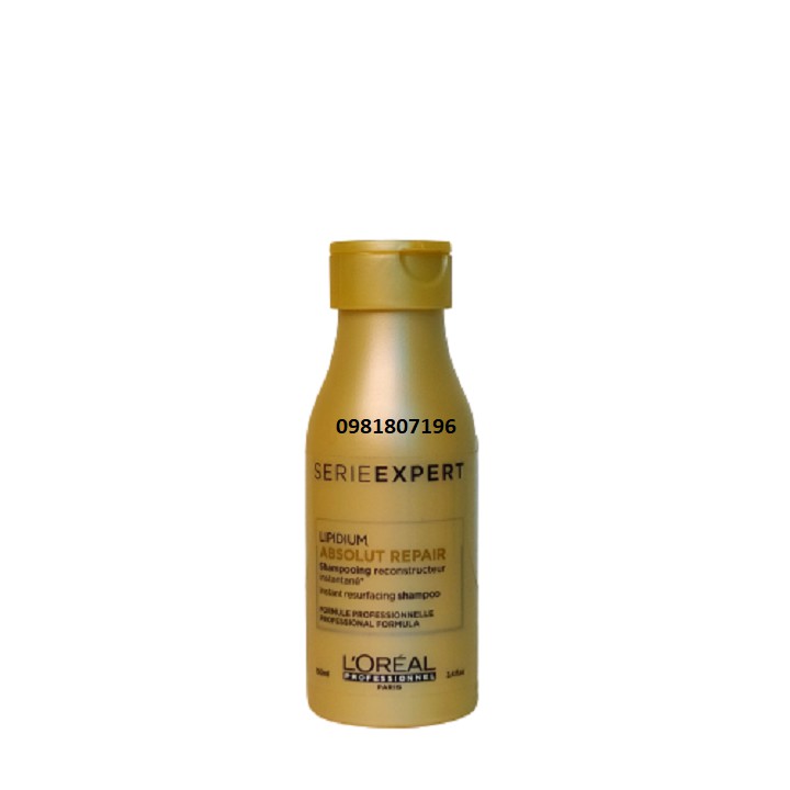 [Size nhỏ, nhiều lựa chọn] Cặp dầu gội 100ml, hấp dầu 75ml Loreal Vitamino Color A-OX chăm sóc và giữ màu tóc nhuộm