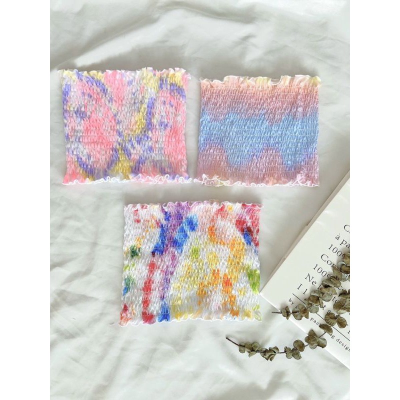 Áo Ống Nhún Loang Màu Zita Blue Tiedye L12-2 ÁO BRA ỐNG MÀU LOANG