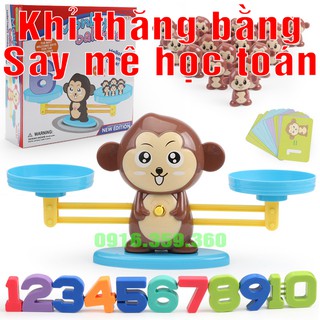 Khỉ thăng bằng Say mê học toán