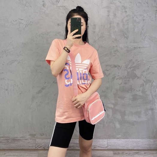 Túi đeo chéo mini bag vintage hồng XUẤT DƯ FULL TEM TAG