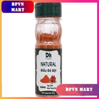 Điều đỏ bột Dh Food Natural hũ 50g| TẶNG MÃ GIẢM GIÁ| GIA VỊ NẤU ĂN| GIA VỊ NÊM - BPMart - BPVN Mart