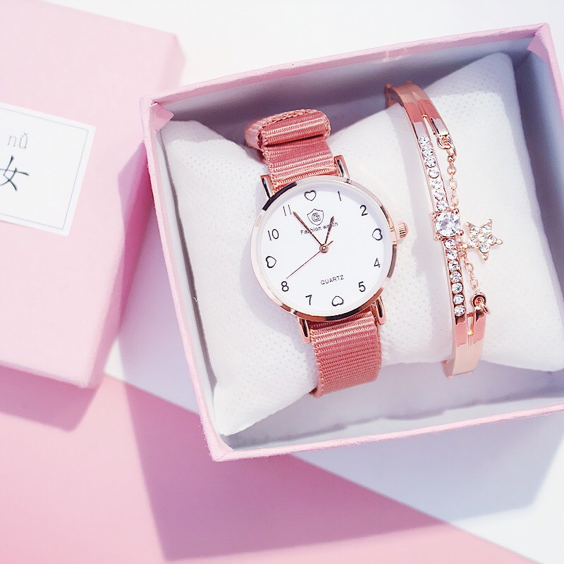 (Newest) Đồng hồ nữ dây vải dù Fashion Watch 3 màu sành điệu | BigBuy360 - bigbuy360.vn