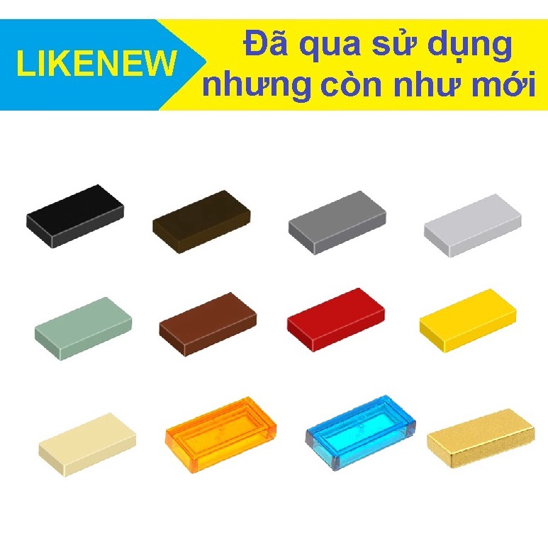 Đồ chơi xếp hình Lego Gạch lẻ Tile 1 x 2