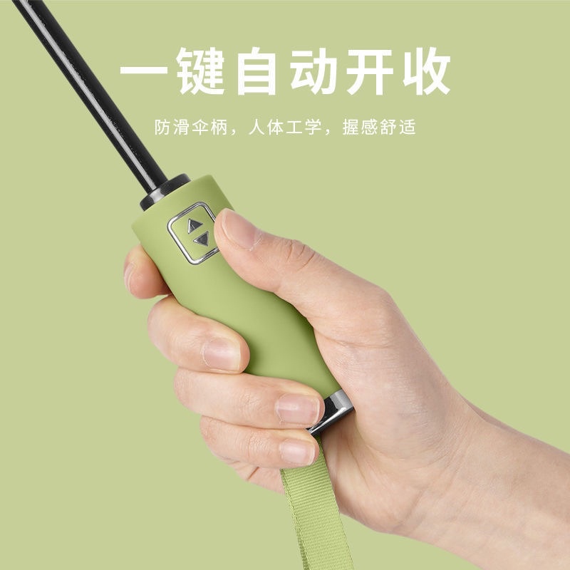 Ô DÙ GẤP NGƯỢC THÔNG MINH 16 nan có viền phản Quang