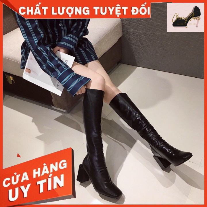Bốt Nhăn Hộp Tím Hàng QCCC Kèm Video FullBox