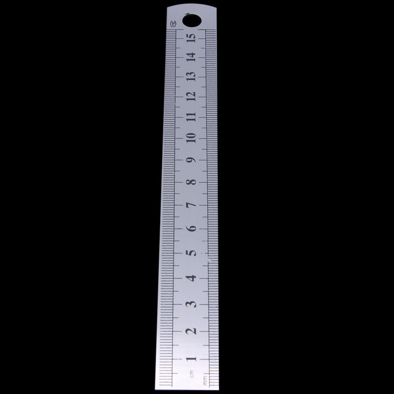 Thước đo kim loại không gỉ 15cm 6 inch