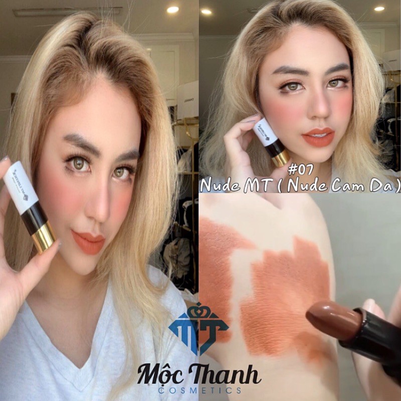 SON THỎI NHUNG LÌ MT LIPSTICK CHẤT NHUNG MỀM MỊN MƯỢT ÊM NHƯ LỤA