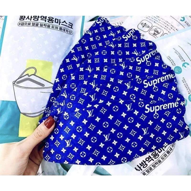Khẩu trang KF94 Hoạ tiết thương hiệu  - UP Hàng Mới Về