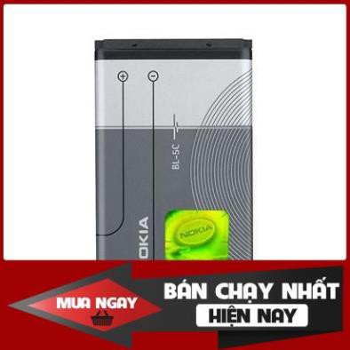 Free HOT Pin Nokia BL 5C Zin LK, 2iC Chống Phù,Chống Nổ, Dung Lượng 1020mAh ,Cho Nokia 1280,1200,1110i,7610