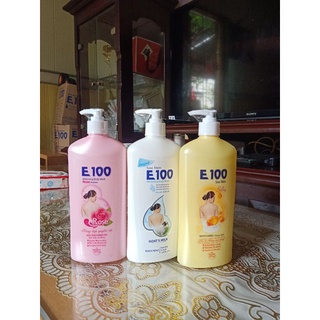 SƯÃ TẮM E100 SILKY 1,2ML VÀ 800ML