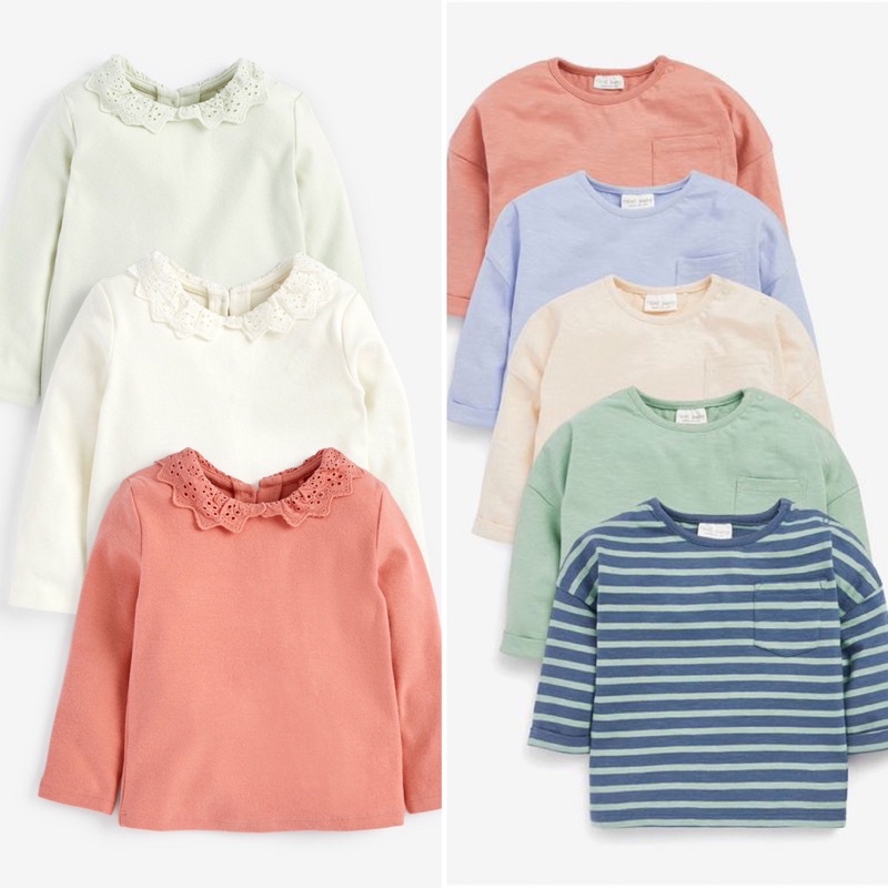 XẢ KHO Set 3-5 áo dài tay Auth cho bé