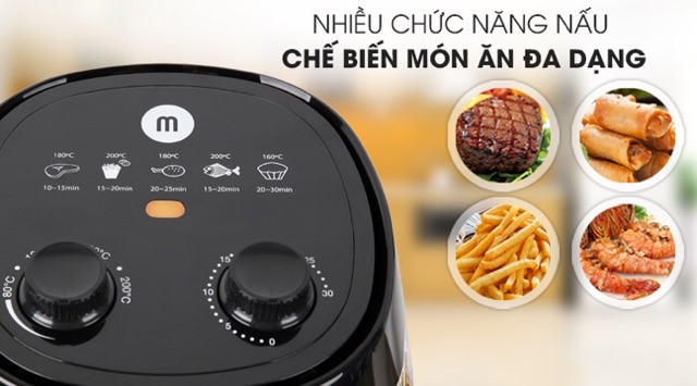 Nồi chiên không dầu Mishio MK155