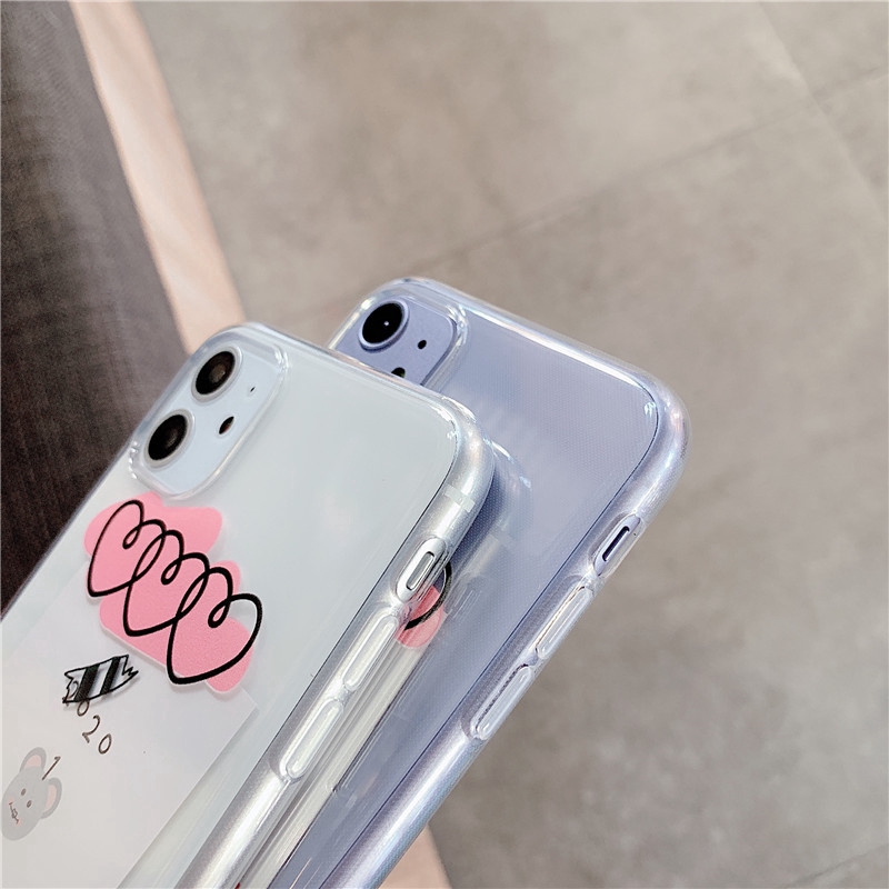 Ốp điện thoại mềm trong suốt giúp theo dõi ngày tháng dành cho Iphone 11 11pro 11proMax 6 6plus 7 8 7plus 8plus XR XS | BigBuy360 - bigbuy360.vn