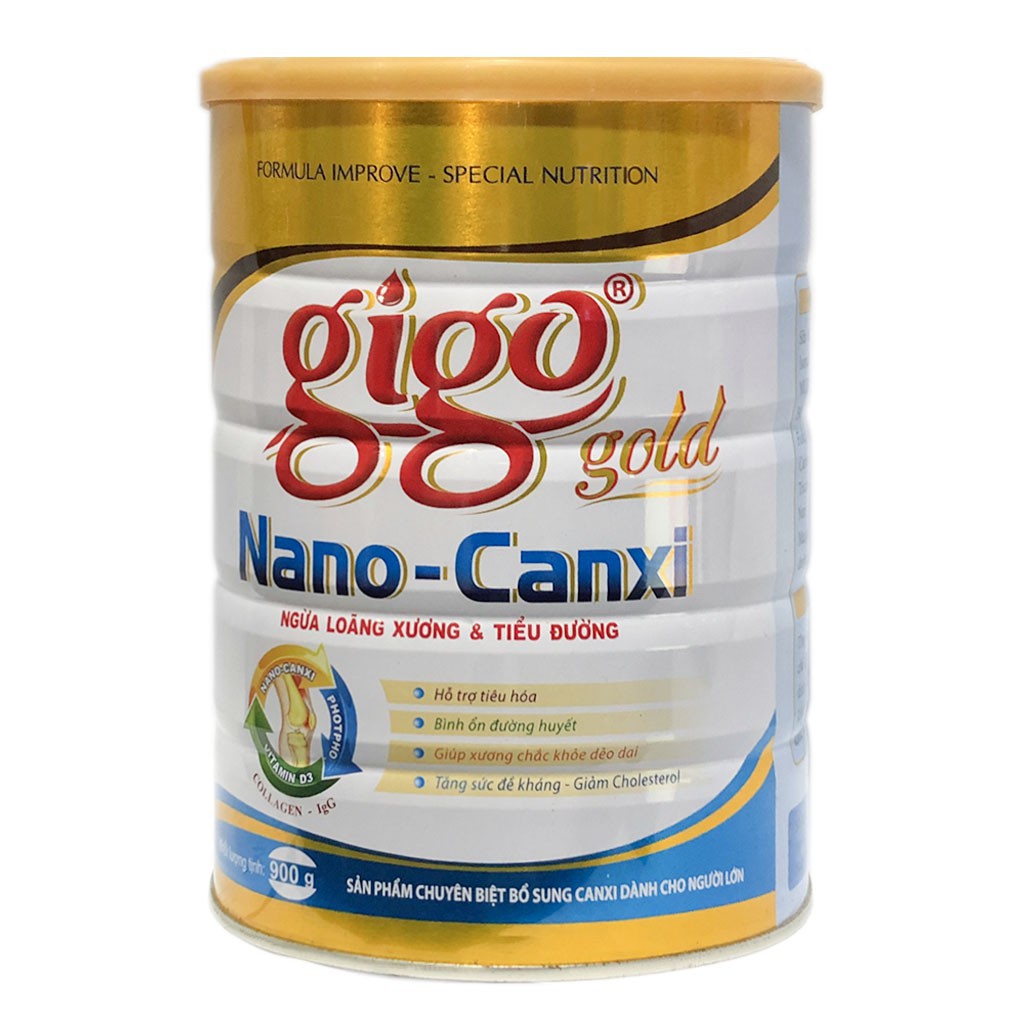 Sữa bột Gigo Gold Nano-Canxi 900g