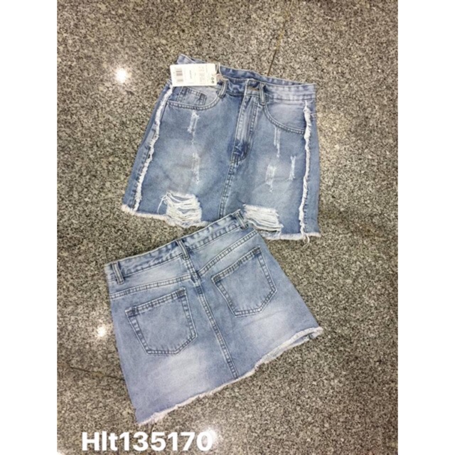 Quần giả váy jean rách | BigBuy360 - bigbuy360.vn