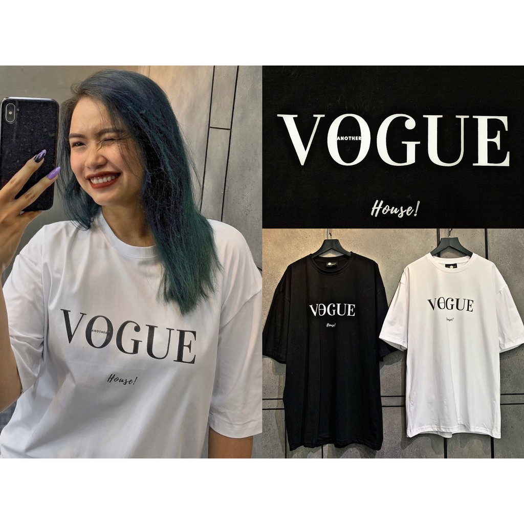 Áo thun VOGUE vải mịn (hình shop tự chụp)