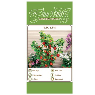 Hạt giống táo lùn đỏ The Xanh Garden Supply_gói 10 hạt