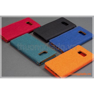 Bao da thời trang Samsung Galaxy S8+/ G955 (Hiệu GOOSPERY, CANVAS DIARY)