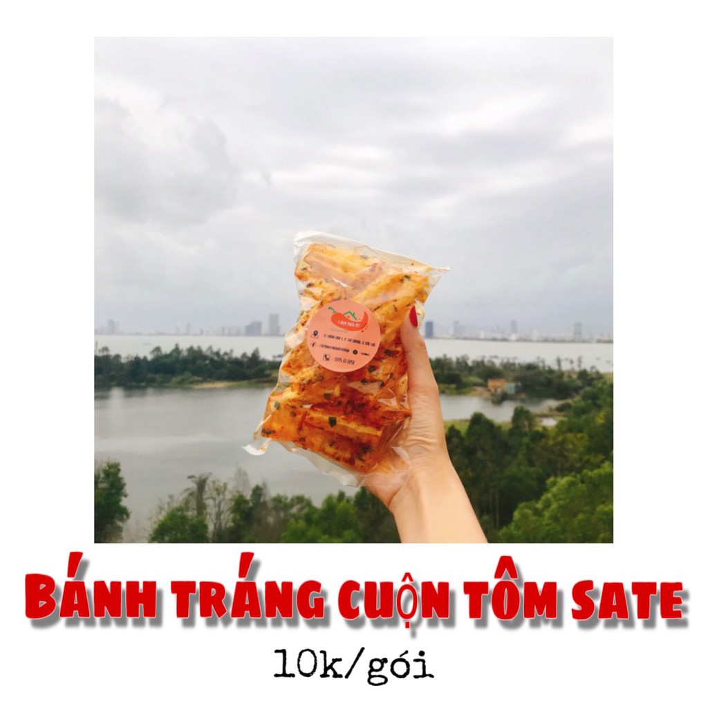 Bánh tráng Cuộn Tôm Sa Tế