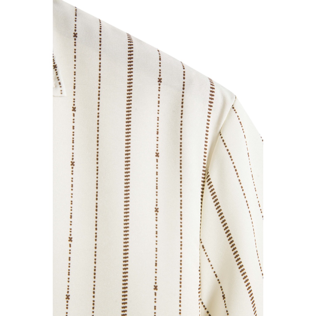 Áo Sơ Mi Polo Tay Ngắn Họa Tiết Sọc Thời Trang Mùa Hè Dành Cho Nam 2022