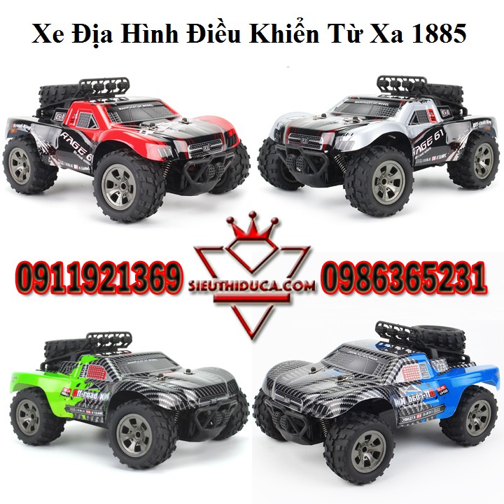 Xe Điều Khiển Từ Xa Địa Hình 1885 - Shop Đồ Chơi Sieuthiduca