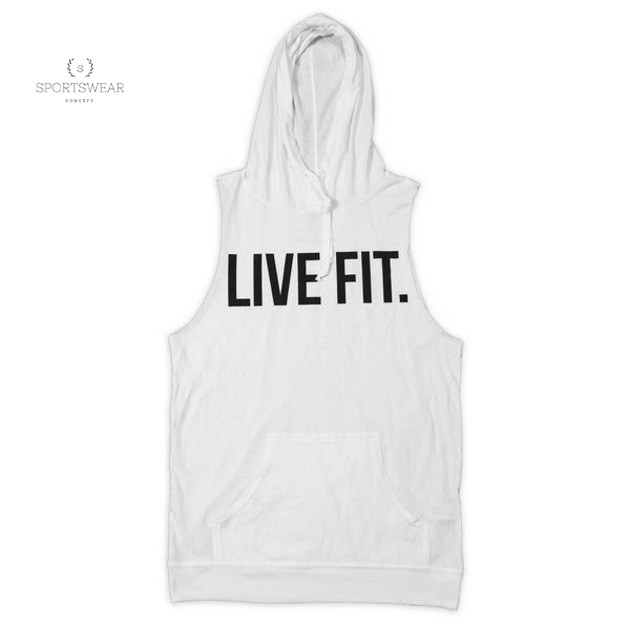 Áo tập gym thể thao cao cấp hoodie Live Fit LVFT Sportswear Concept khô thoáng thoải mái đàn hồi thời trang nam tính