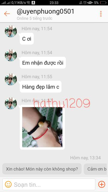 Vòng chỉ đỏ may mắn mix bạc ta cực xinh mà giá lại siêu rẻ | BigBuy360 - bigbuy360.vn