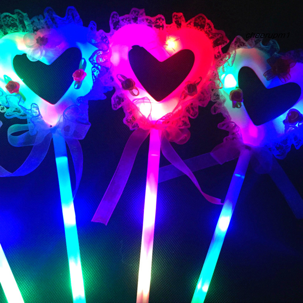 Gậy Đồ Chơi Phát Sáng Hình Trái Tim Cho Bé