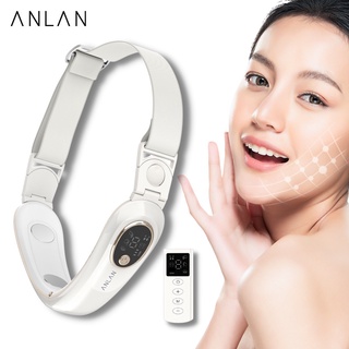 ♀▩❏máy mát xa nâng cơ mặt tạo cằm chữ v thon gọn màu đỏ / xanh dương