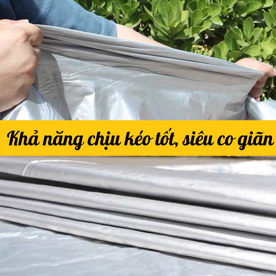 Bạt phủ ô tô che nắng che mưa, bảo vệ ô tô trước những tác động môi trường giúp xe luôn bền đẹp