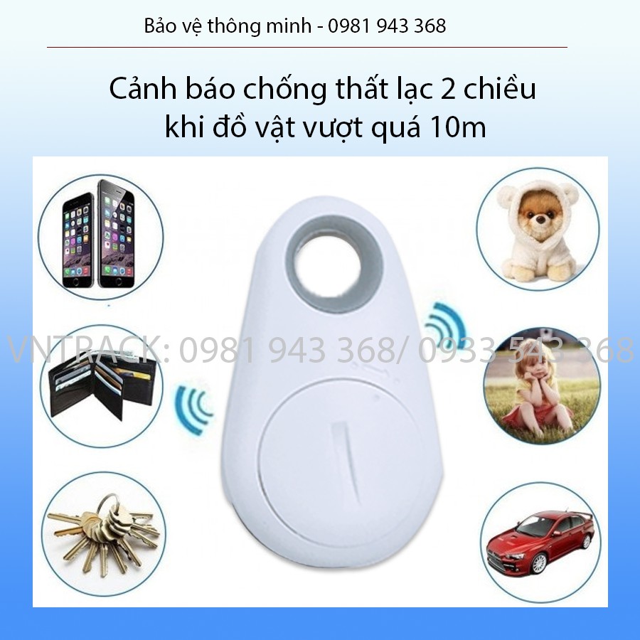 Thiết Bị Định Vị hai chiều Itag Tìm Đồ Vật, Tìm Thú cưng, Móc Khóa Nhỏ Gọn, Định vị chính xác