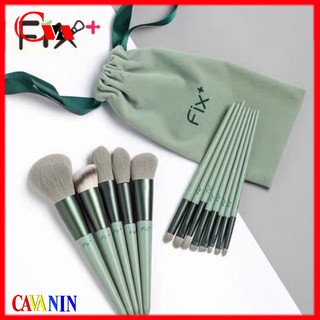 Cọ trang điểm chuyên nghiệp makeup Fix 13 món full box ~ Cavanin