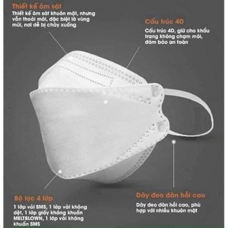 GÓI 10 CHIẾC KHẨU TRANG KF94