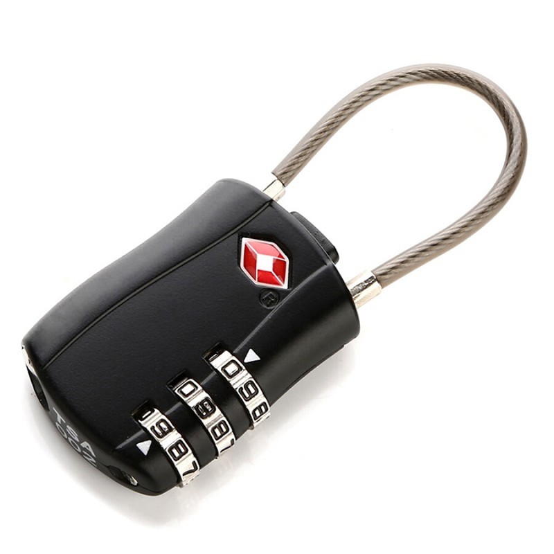 Ổ khóa số TSA cho vali du lịch TSA002 CFTRAVL (chọn màu) - Hàng chính hãng