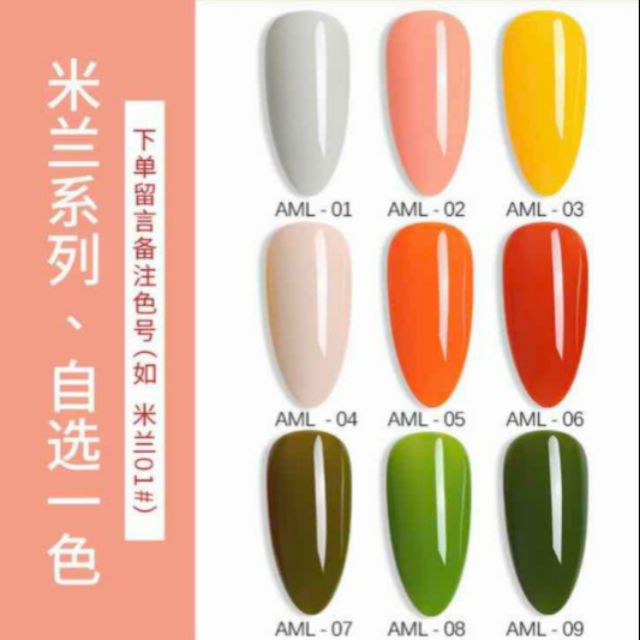 Sơn gel As chai đỏ mã AML