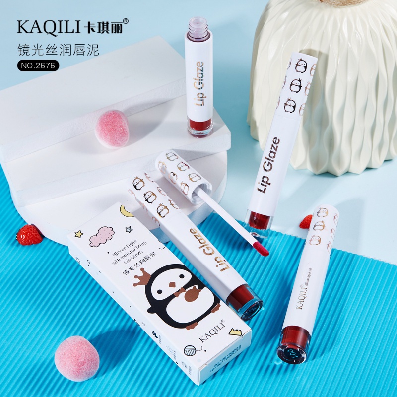 Son môi KAQILI dưỡng ẩm không phai màu hiệu ứng gương mượt mà