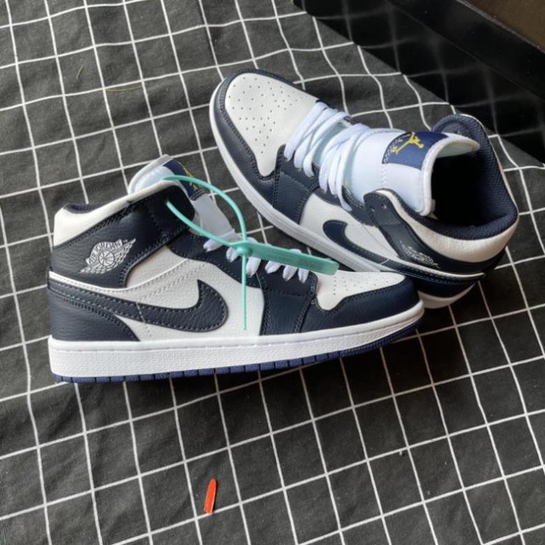 [Full box] giày Jordan 1 xanh than cao cổ hight (hàng trung 11) | BigBuy360 - bigbuy360.vn