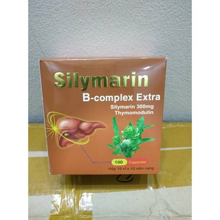 Viên uống bổ gan silymarin b-complex extra - hộp 100v - ảnh sản phẩm 2