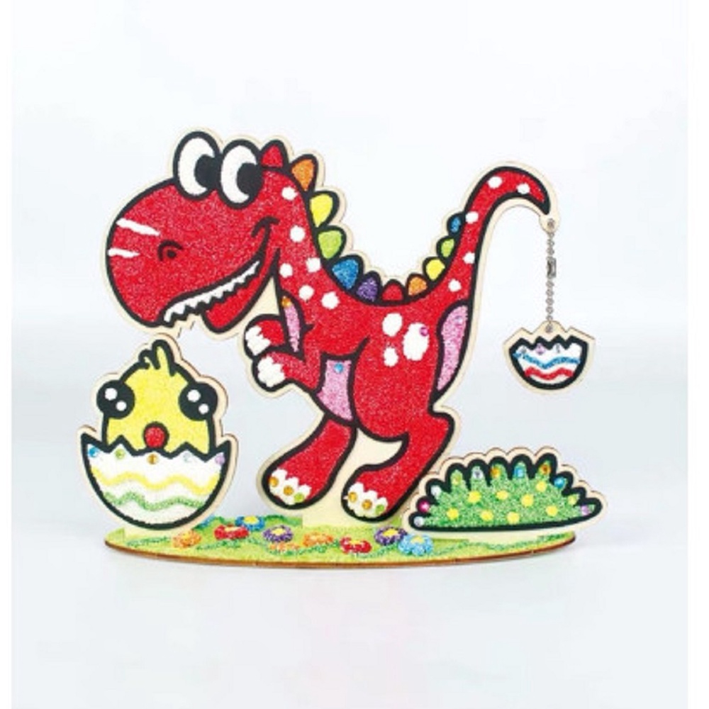 Kệ gỗ tô màu tranh bọt xốp Slime - Đồ chơi tô màu tranh mút xốp Gỗ Slime cho bé
